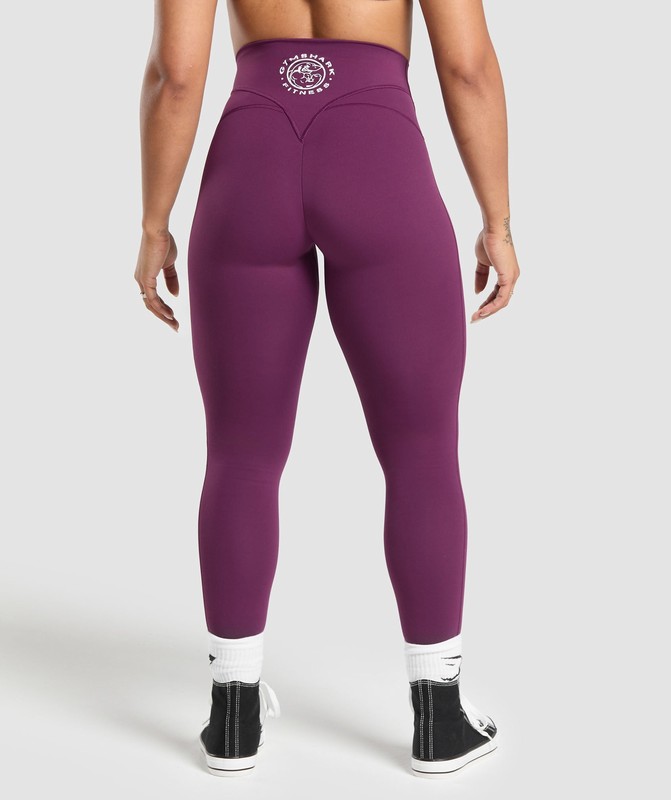 Gymshark Legacy Regular Leggings Leggings Dames Paars | PMHG93207