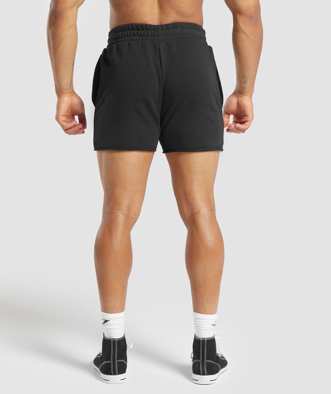 Gymshark Legacy Shorts Korte Broek Heren Zwart | VITK72804