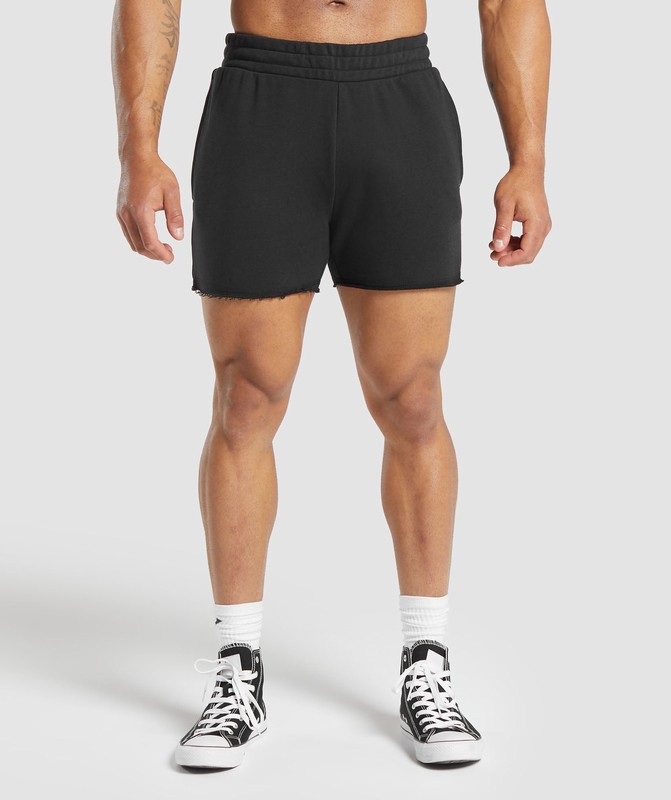 Gymshark Legacy Shorts Korte Broek Heren Zwart | VITK72804