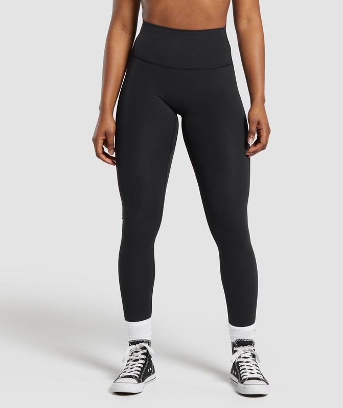 Gymshark Legacy Tall Leggings Leggings Dames Zwart | UYWK54209