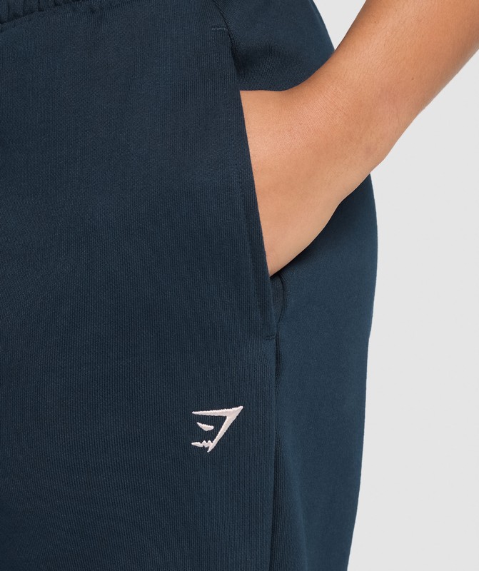 Gymshark Lifting Club Oversized Jogger Joggingbroek Dames Donkerblauw | QXRC09728