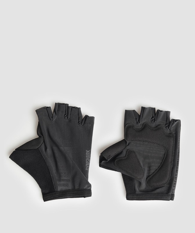 Gymshark Lifting Gloves Handschoenen Dames Zwart | BZUC27964