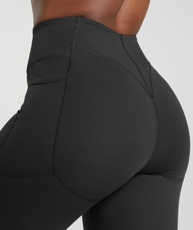 Gymshark Lifting Pocket Leggings Leggings Dames Zwart | NWQM72398