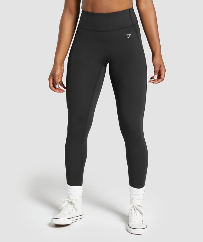 Gymshark Lifting Pocket Leggings Leggings Dames Zwart | NWQM72398
