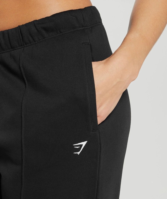 Gymshark Lifting Straight Leg Jogger Joggingbroek Dames Zwart | JUBA39516