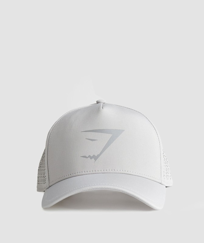 Gymshark Mesh Trucker Pet Dames Zilver Grijs | ZJVY62317