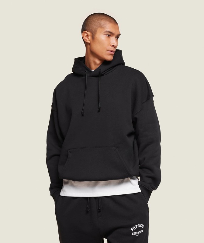 Gymshark Phys Ed Hoodie Hoodie Heren Zwart | NAIM74095