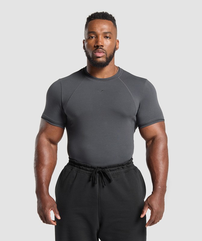 Gymshark Physique T-Shirt T-Shirt Heren Grijs | PXJV64275