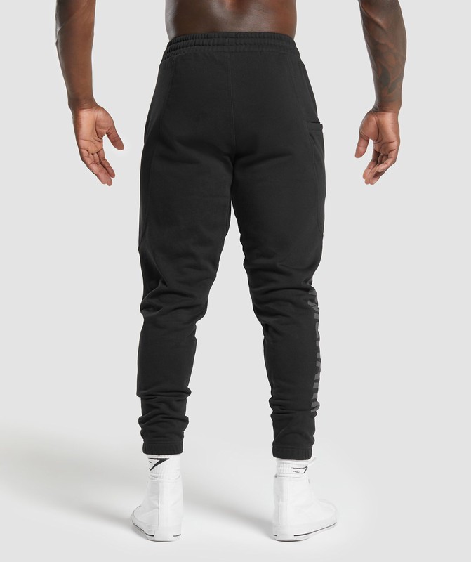 Gymshark Power Joggers Joggingbroek Heren Zwart | ZQBT18264
