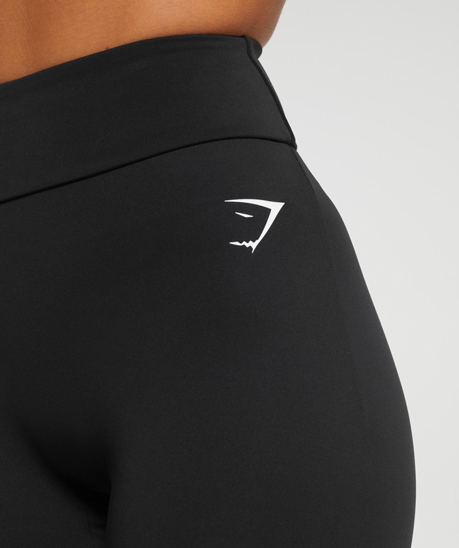Gymshark Power Leggings Leggings Dames Zwart | SINH32816