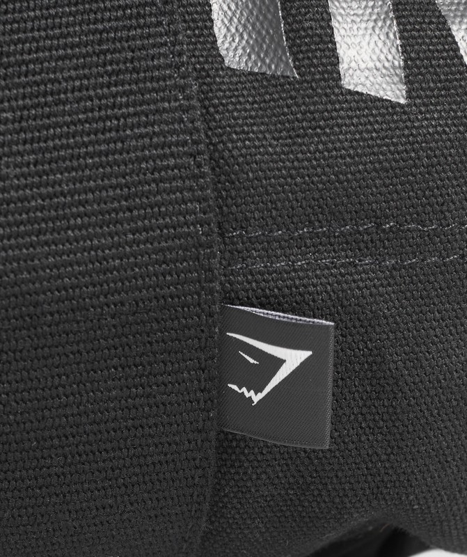 Gymshark Power Small Holdall Tas Dames Zwart Grijs | GPOF69048
