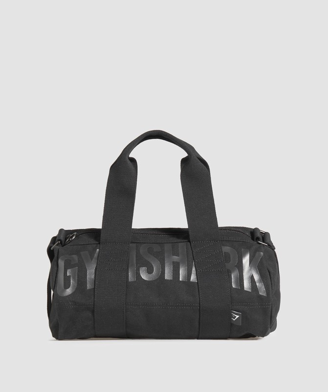 Gymshark Power Small Holdall Tas Heren Zwart Grijs | MVWH92147