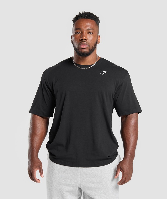 Gymshark Power T-Shirt (Special Edition) T-Shirt Heren Zwart | OYKT89751