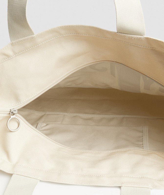 Gymshark Power Tote Tote Heren Wit Beige | SKTW70342