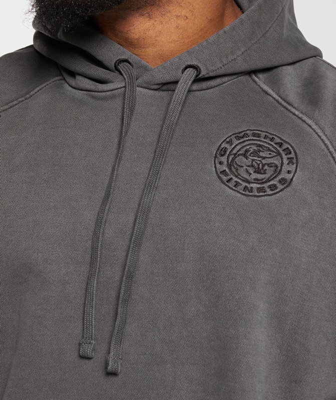 Gymshark Premium Legacy Hoodie Hoodie Heren Zwart | OAPL32615