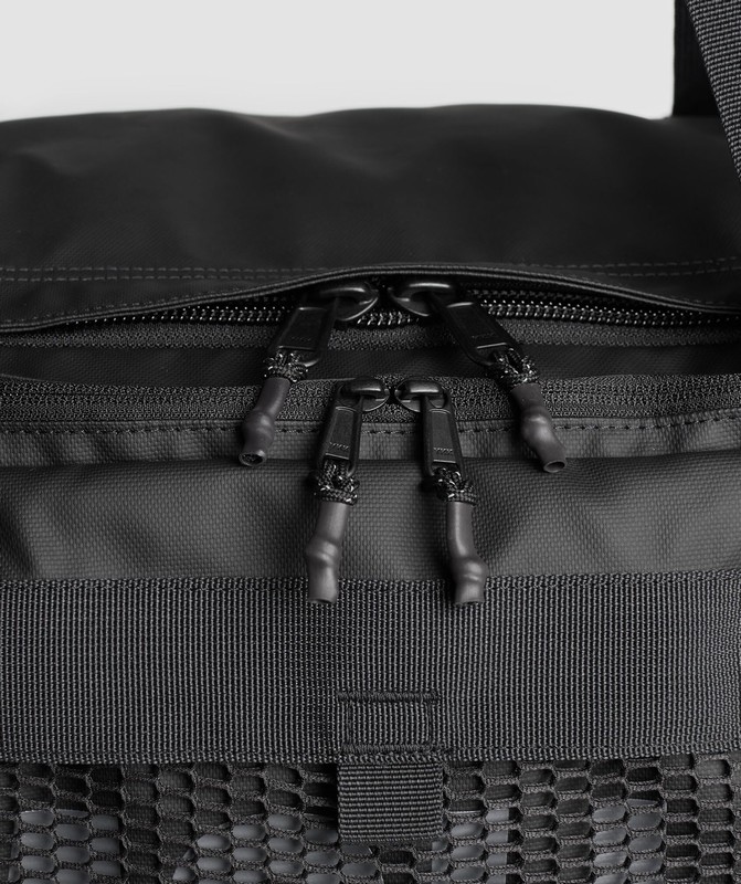 Gymshark Pursuit Duffle Bag Tas Heren Zwart Grijs | LYMI80346