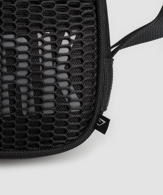 Gymshark Pursuit Washbag Tas Heren Zwart Grijs | XOBV95083
