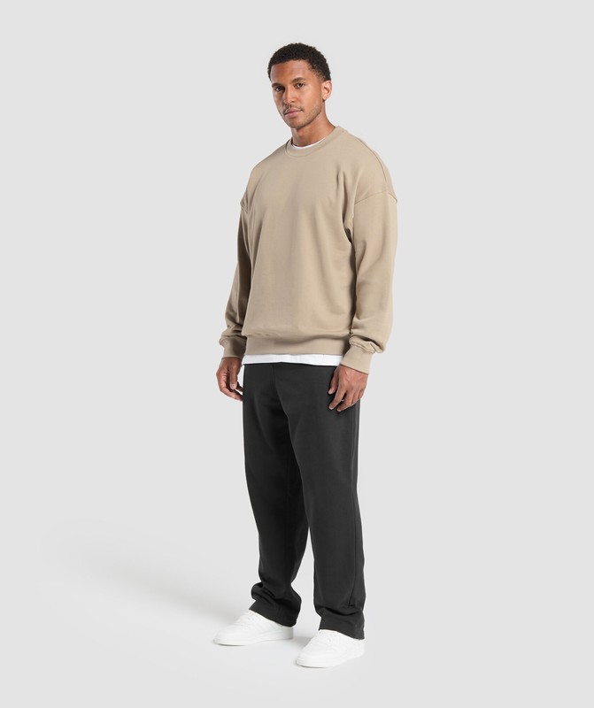 Gymshark Rest Day Essentials Crew Sokken Heren Bruin | OMSH29184