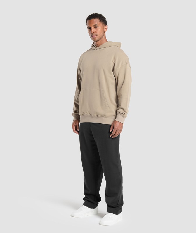 Gymshark Rest Day Essentials Hoodie Hoodie Heren Bruin | GPFN08697