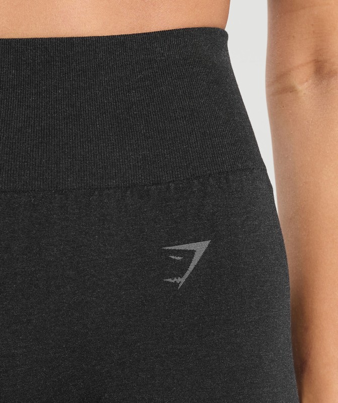 Gymshark Rest Day Seamless Modal Flare Leggings Leggings Dames Bros Coal Marl | VHOE96451