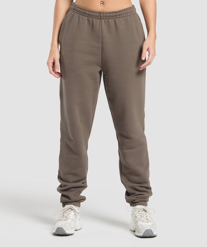 Gymshark Rest Day Sweats 2.0 Joggers Joggingbroek Dames Camo Bruin | NYRF24861