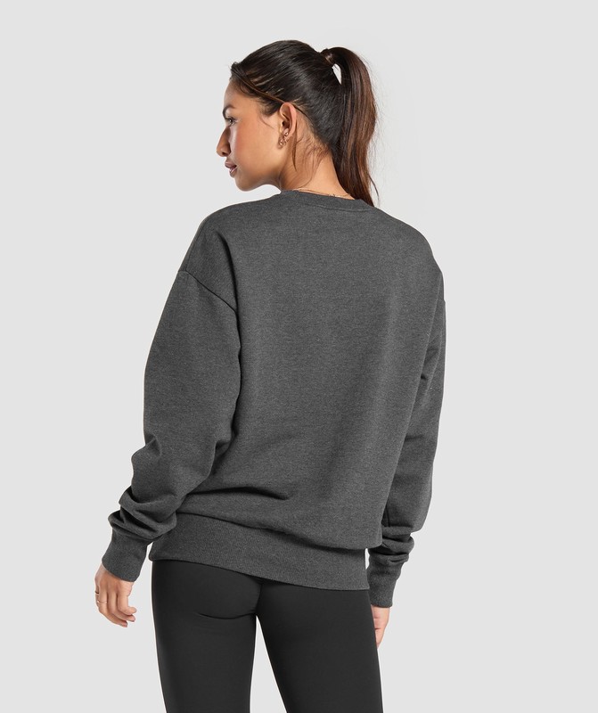 Gymshark Rest Day Sweats Crew Sokken Dames Zwart | WSLA06943