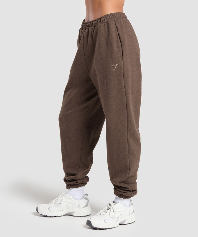 Gymshark Rest Day Sweats Jogger Joggingbroek Dames Bruin | CJNK28417