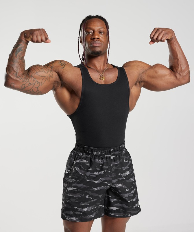 Gymshark Ribbed Tank 3pk Tanktop Heren Wit Zwart Grijs | UHYN15078