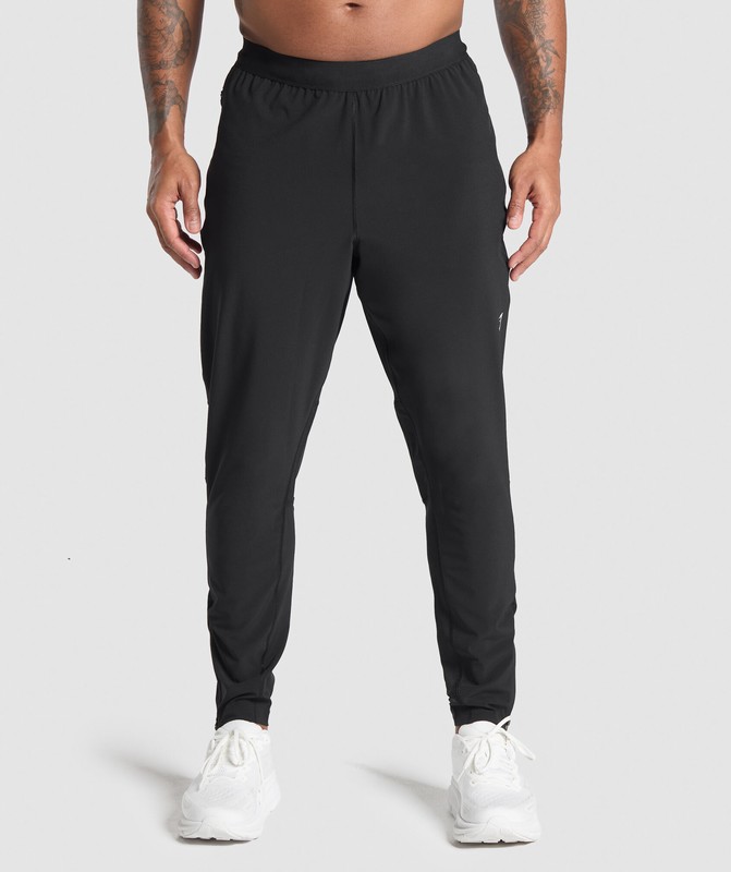 Gymshark Running Performance Joggers Joggingbroek Heren Zwart | XNFC96037