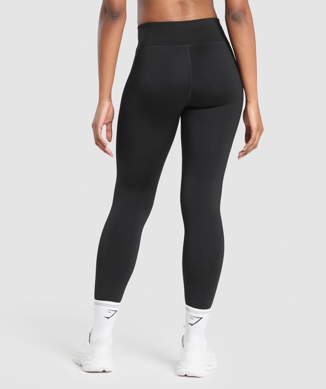 Gymshark Running Warmth Leggings Leggings Dames Zwart | WEBS68725