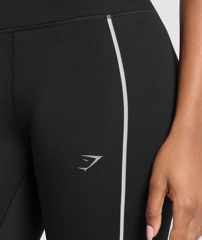 Gymshark Running Warmth Leggings Leggings Dames Zwart | WEBS68725