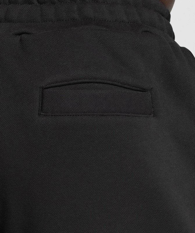 Gymshark Shark Joggers Joggingbroek Heren Zwart | FQSW72439