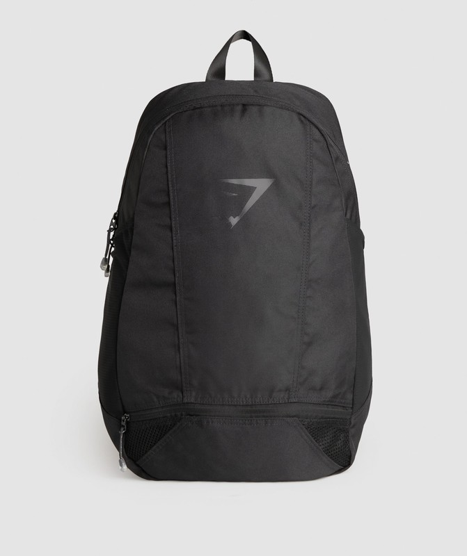 Gymshark Sharkhead Backpack Rugzak Heren Zwart | VNHX49378
