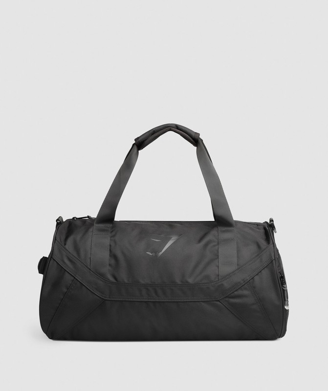 Gymshark Sharkhead Holdall Tas Dames Zwart | IHCR70649
