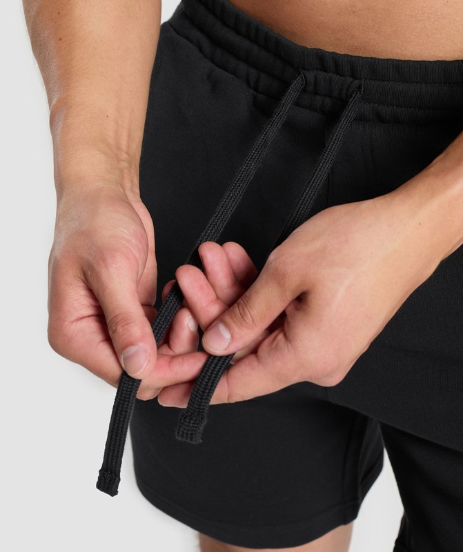 Gymshark Spartan 7" Shorts Korte Broek Heren Zwart | LFDH02156