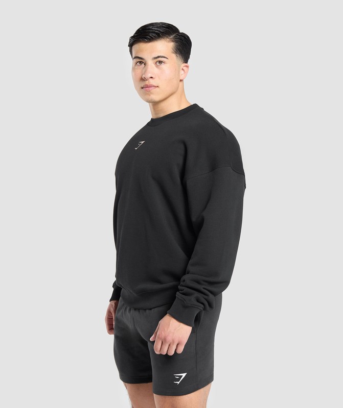 Gymshark Spartan Crew Sokken Heren Zwart | NJWT43218
