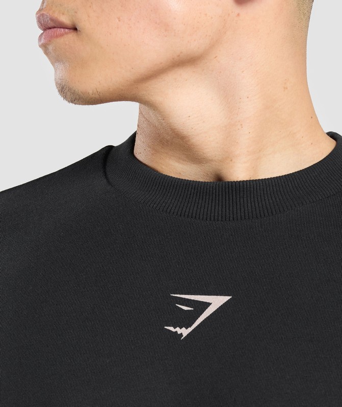 Gymshark Spartan Crew Sokken Heren Zwart | NJWT43218