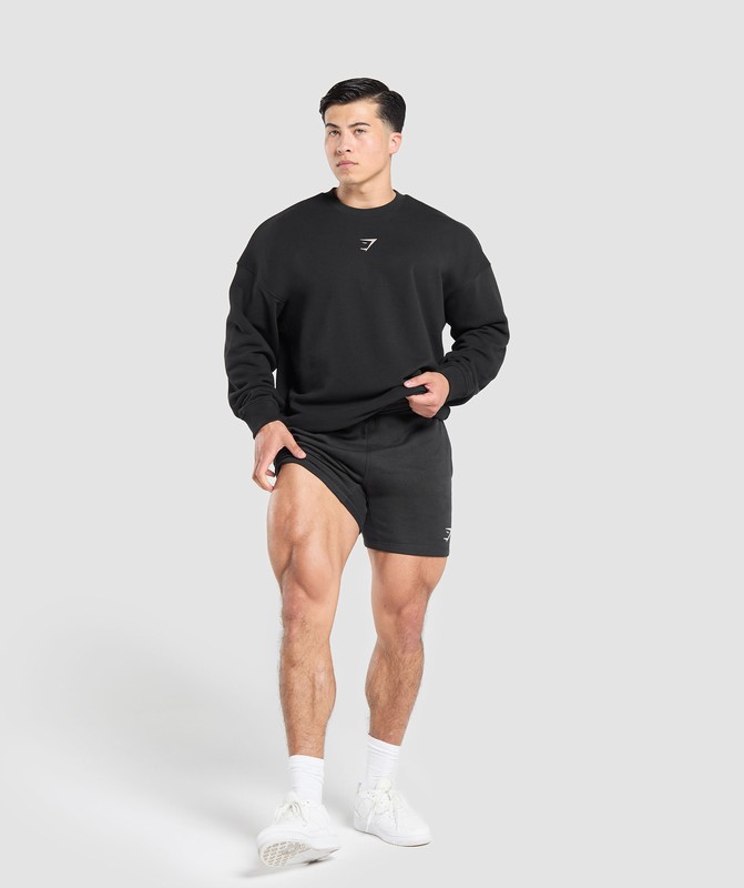 Gymshark Spartan Crew Sokken Heren Zwart | NJWT43218