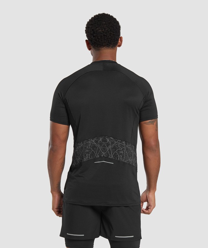 Gymshark Speed T-Shirt T-Shirt Heren Zwart | QVIA45278
