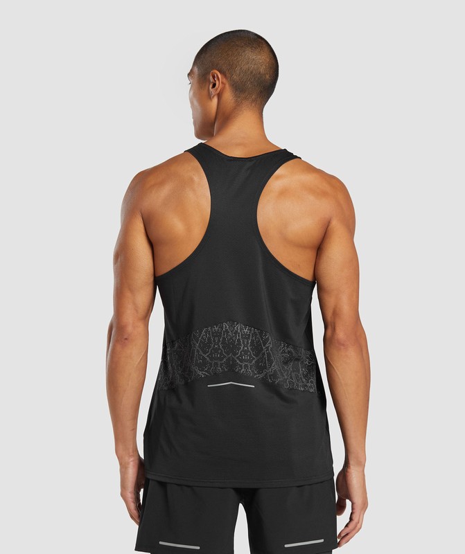Gymshark Speed Tank Tanktop Heren Zwart | VUCX06814