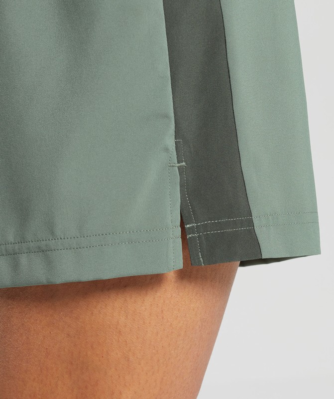 Gymshark Sport 7" Shorts Korte Broek Heren Groen | UOJL52937