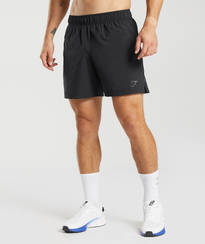 Gymshark Sport Shorts Korte Broek Heren Zwart | QHCK34879