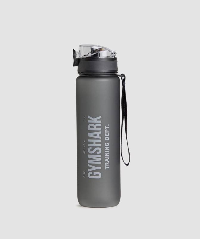 Gymshark Sports Bottle- Training Dept Graphic Waterflessen Dames Zwart | JSXT53146