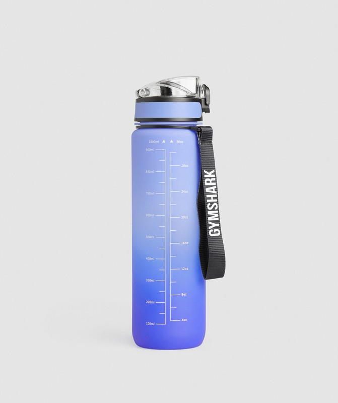 Gymshark Sports Bottle Waterflessen Heren Blauw Blauw | XTRM28147