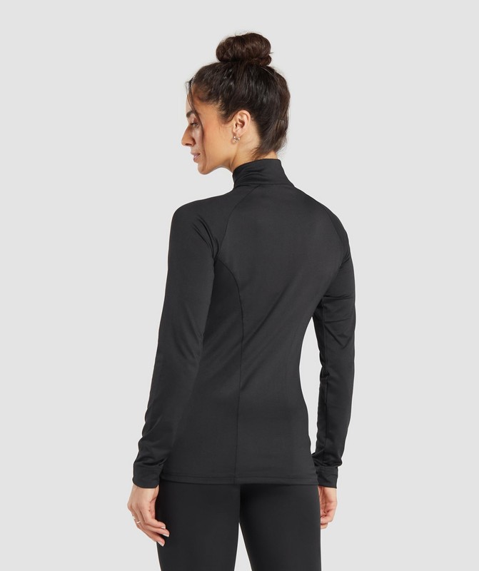 Gymshark Training Jacket Jas Dames Zwart | KLAE74108
