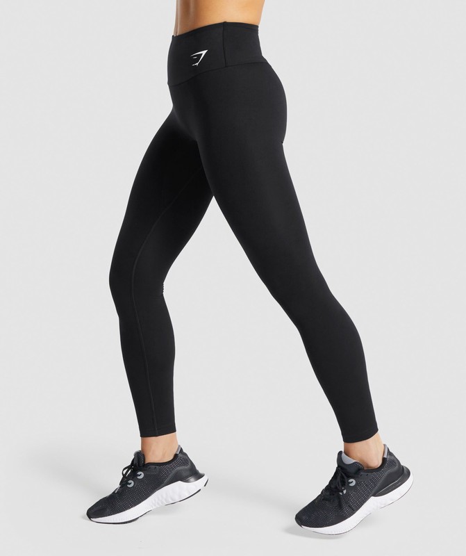 Gymshark Training Leggings Leggings Dames Zwart | FZWJ28407