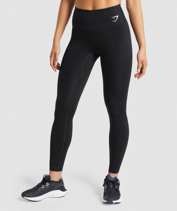 Gymshark Training Leggings Leggings Dames Zwart | FZWJ28407