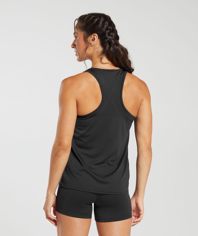Gymshark Training Vest Vest Dames Zwart | OAUE20674