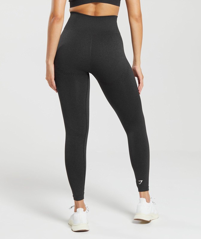 Gymshark Vital Seamless 2.0 Leggings Leggings Dames Zwart | RATV31724