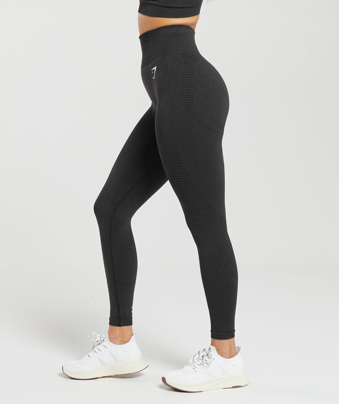 Gymshark Vital Seamless 2.0 Leggings Leggings Dames Zwart | RATV31724